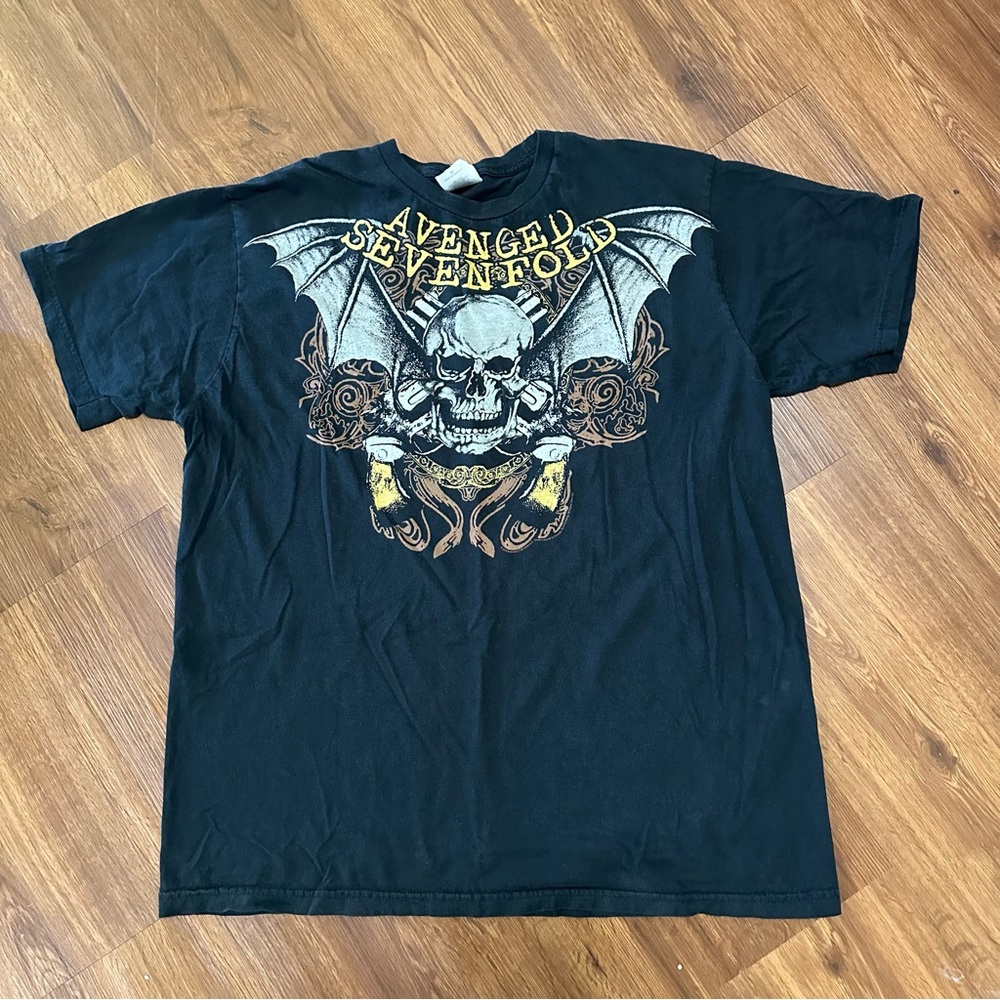 A7X avenged sevenfold large vintage t shirt